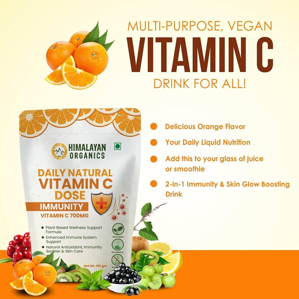 Himalayan Organics Daily Natural Vitamin C Dose Immunity + | Swadesiicart