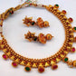 Kemp Antique Multicolor Necklace Set - Mokshi Collections