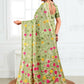 Shree Shyam Fashion Linen Cotton Light Green Saree