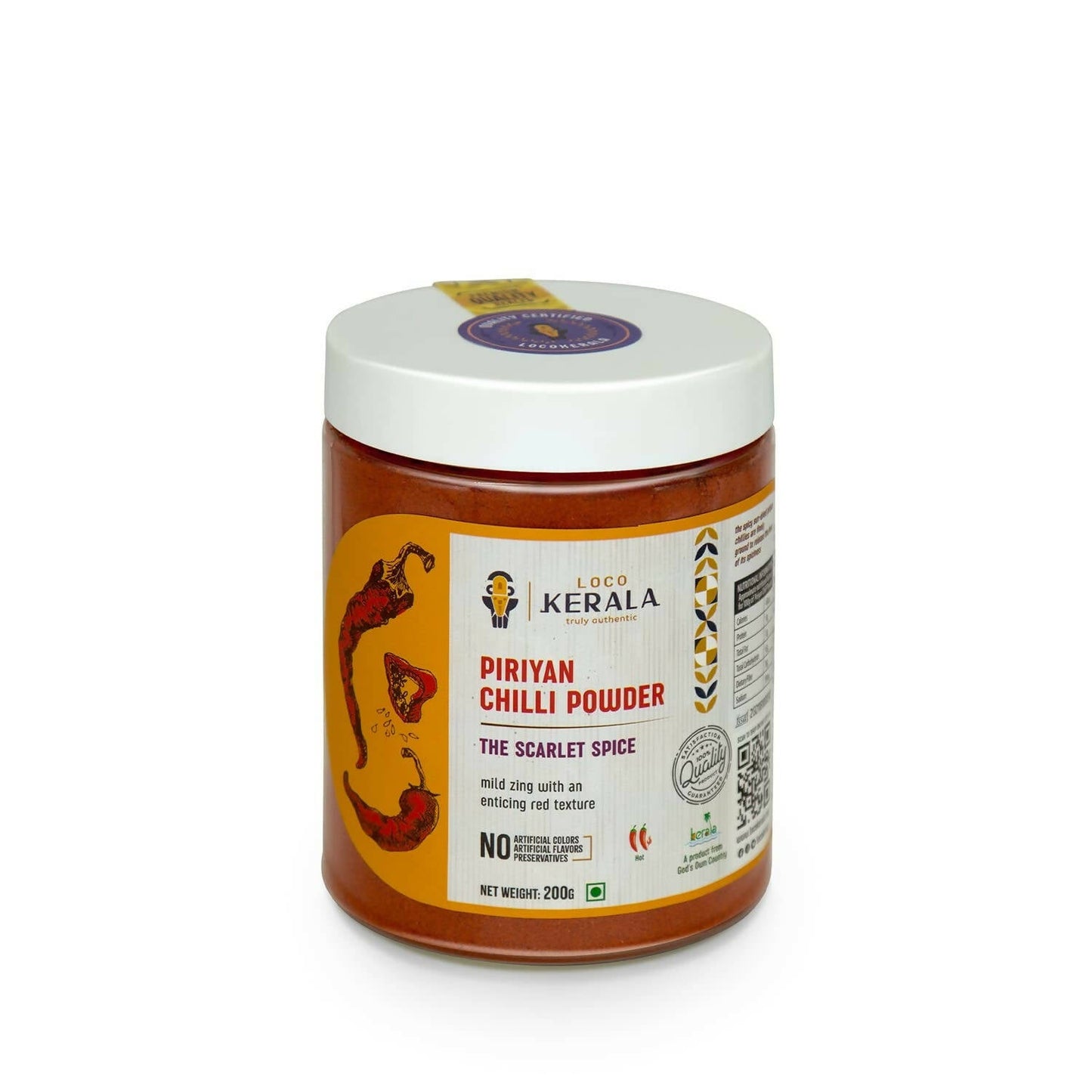 LocoKerala The Scarlet Spice Piriyan Chilli Powder - Swadesiicart