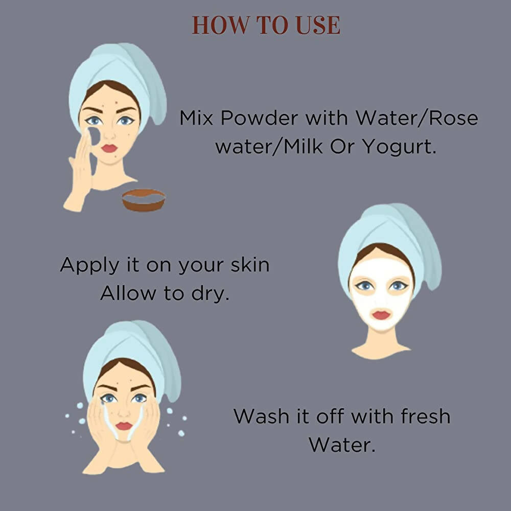 SkinLuv Swarna Dead Sea Mud Powder For Skin - Swadesiicart
