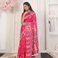 Shree Shyam Fashion Silk Blend Pink Saree