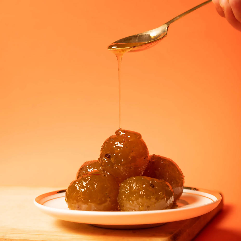 The State Plate Banarasi Kesari Amla Murabba | Swadesiicart