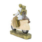 Tied Ribbons Romantic Love Couple On Scooter Showpiece Statue Decorative Items For Home | Swadesiicart