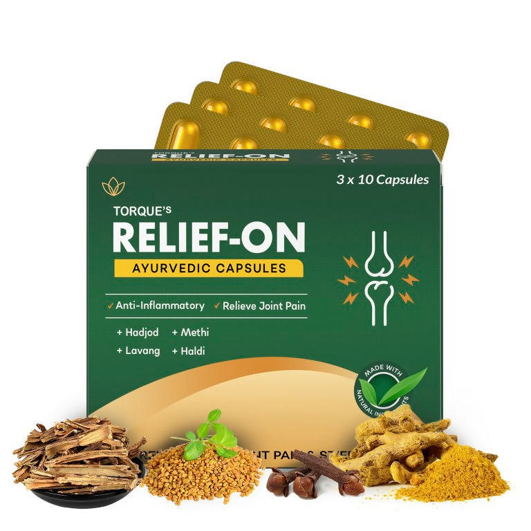 Torque's Relief On Capsules - Swadesiicart
