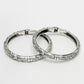 NVR Women's Silver-Toned German Silver Floral Oxidised Kada Bangle - Swadesiicart
