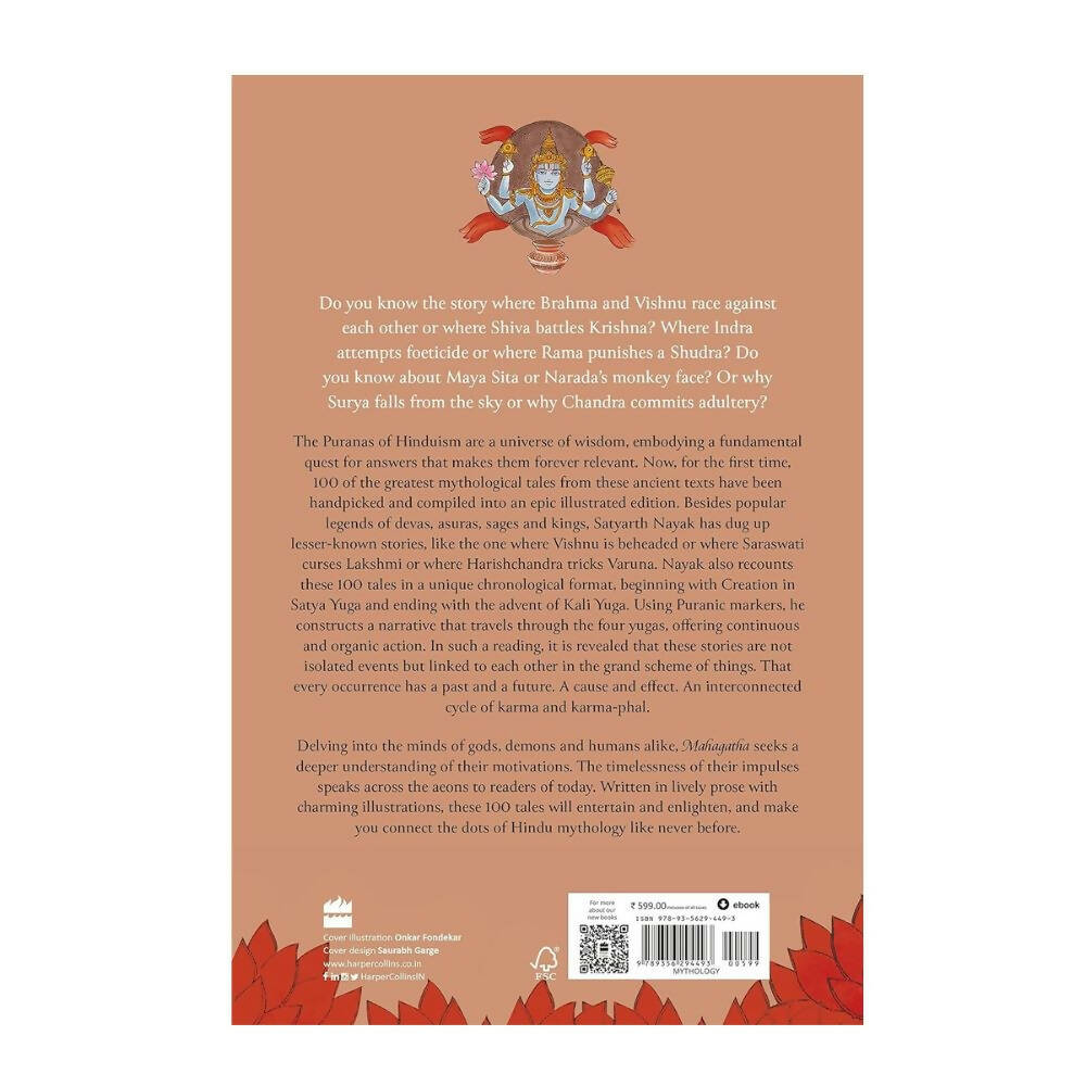 Mahagatha 100 Tales From The Puranas Satyarth Nayak - English | Swadesiicart