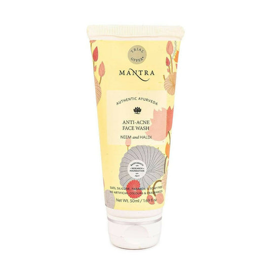 Mantra Herbal Neem and Haldi Anti-Acne Face Wash - Ayurvedant Pvt. Ltd.