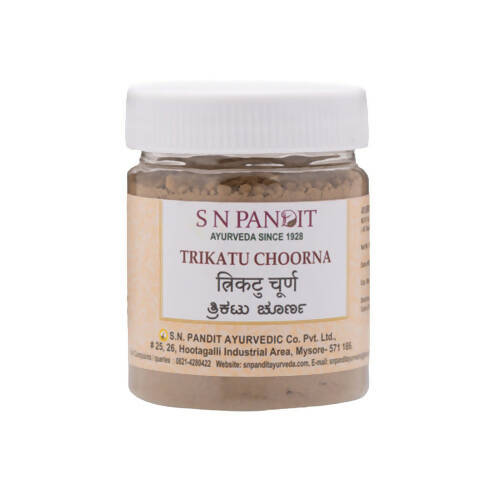 S N Pandit Ayurveda Trikatu Choorna - S N Pandit Ayurvedic