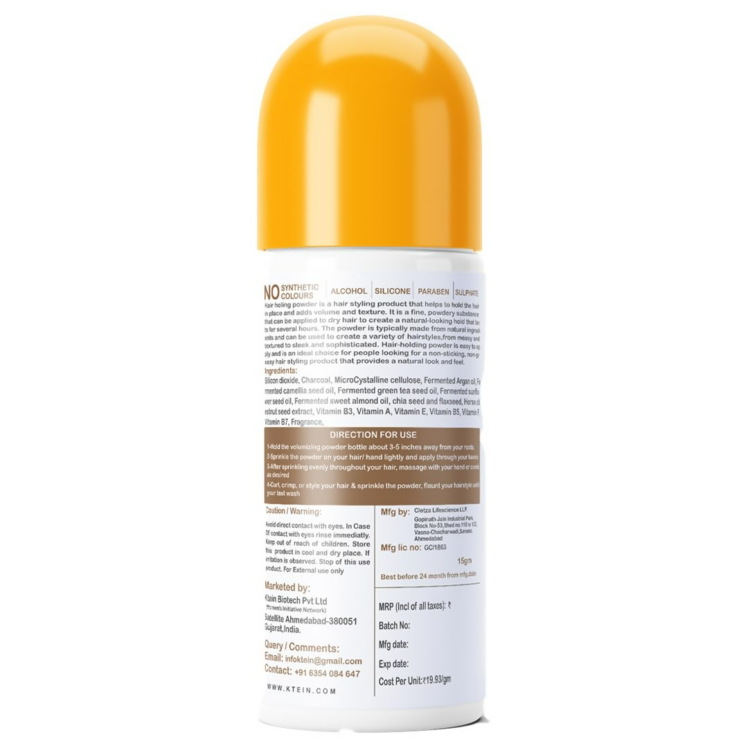 Ktein Natural 100% Plant Based Hair Styling Powder - Swadesiicart
