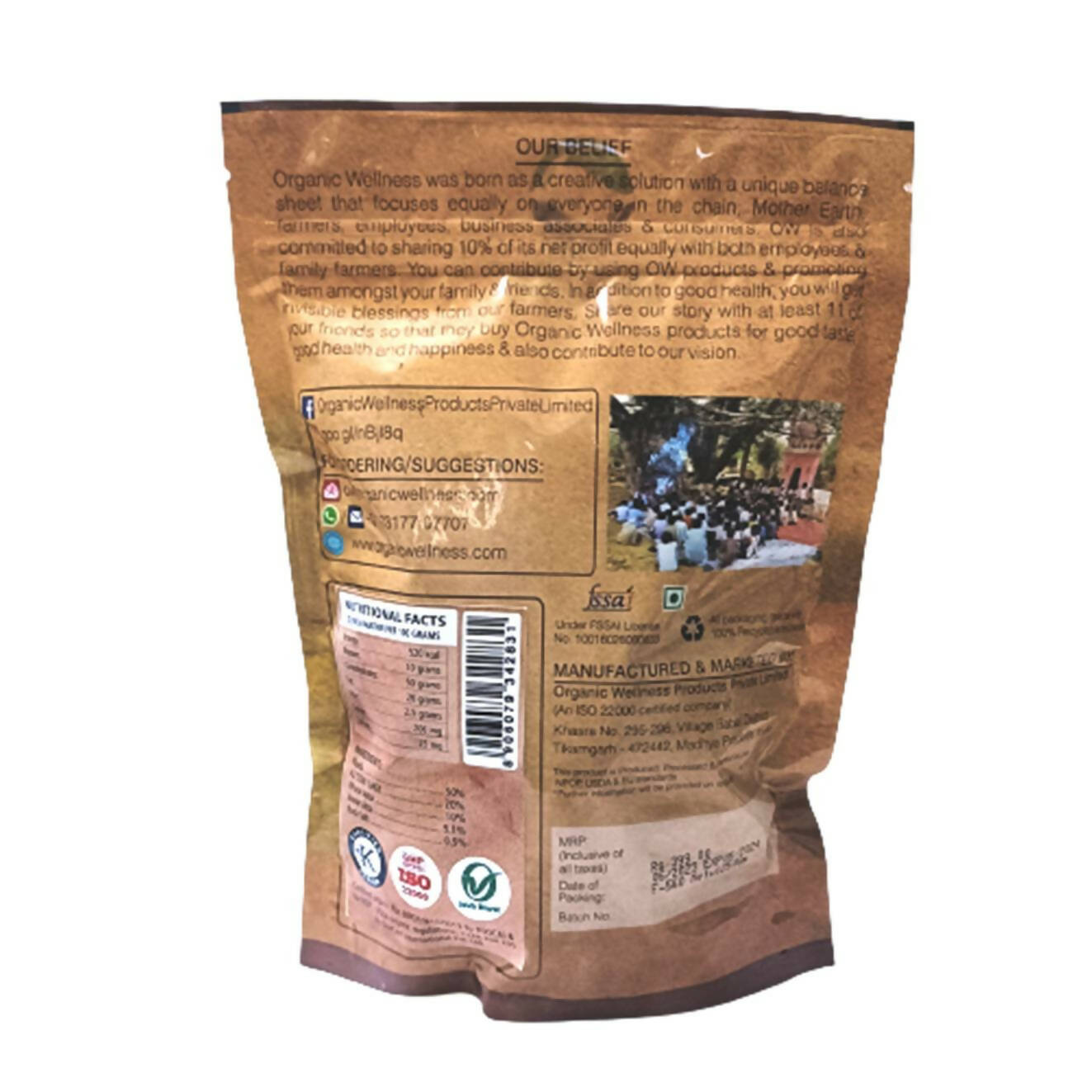 Organic Wellness Multigrain Quinoa Mathri - Swadesiicart