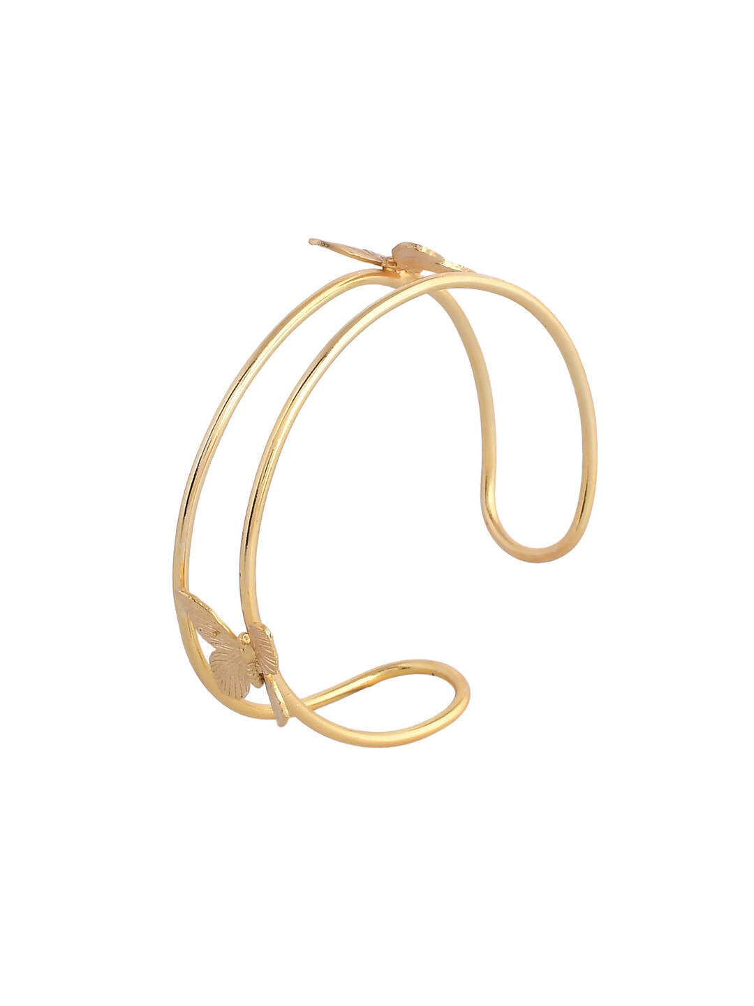 VOJ Women Gold Color stainless steel Bracelet - Swadesiicart