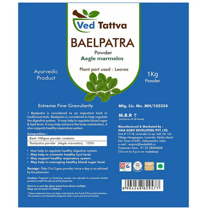 Ved Tattva Baelpatra Powder | Swadesiicart
