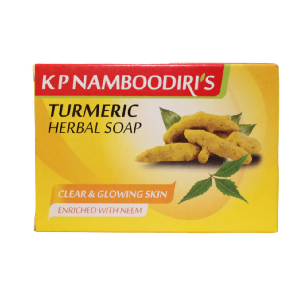 Kp Namboodiri's Turmeric Herbal Soap - K.P.NAMBOODIRIS AYURVEDICS