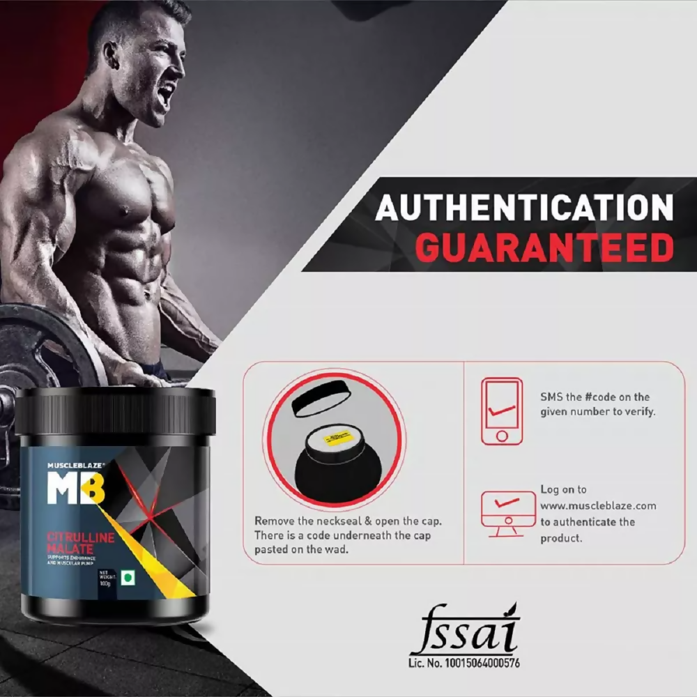 MuscleBlaze Citrulline Malate | Swadesiicart