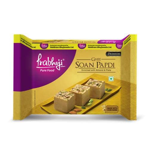 Haldiram's - Prabhuji Ghee Soan Papdi | Swadesiicart