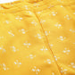 Ahalyaa Women's Traditional Wear Co-ords - Mustard - Swadesiicart