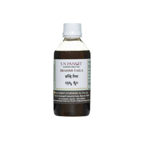 S N Pandit Ayurveda Brahmi Taila - S N Pandit Ayurvedic