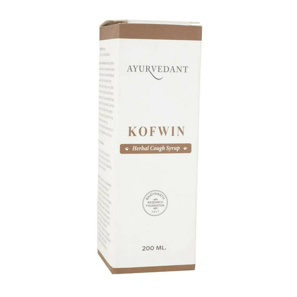 Baidyanath Jhansi Ayurvedant Kofwin Herbal Cough Syrup | Swadesiicart