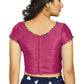 Aastha Fashion Women's Pink Art Silk Designer Party Wear Readymade Blouse