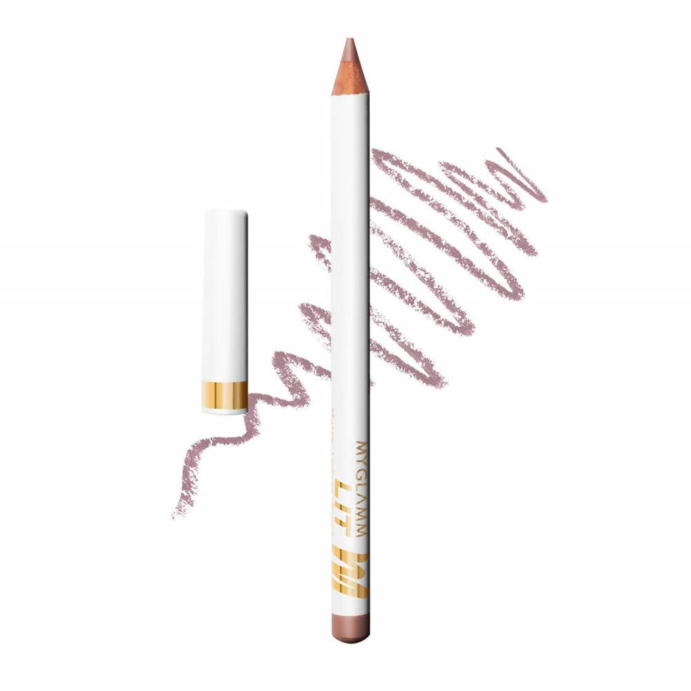 MYGLAMM LIT Matte Lip Liner Pencil - Pretty Mess (1.14 Gm) - Swadesiicart