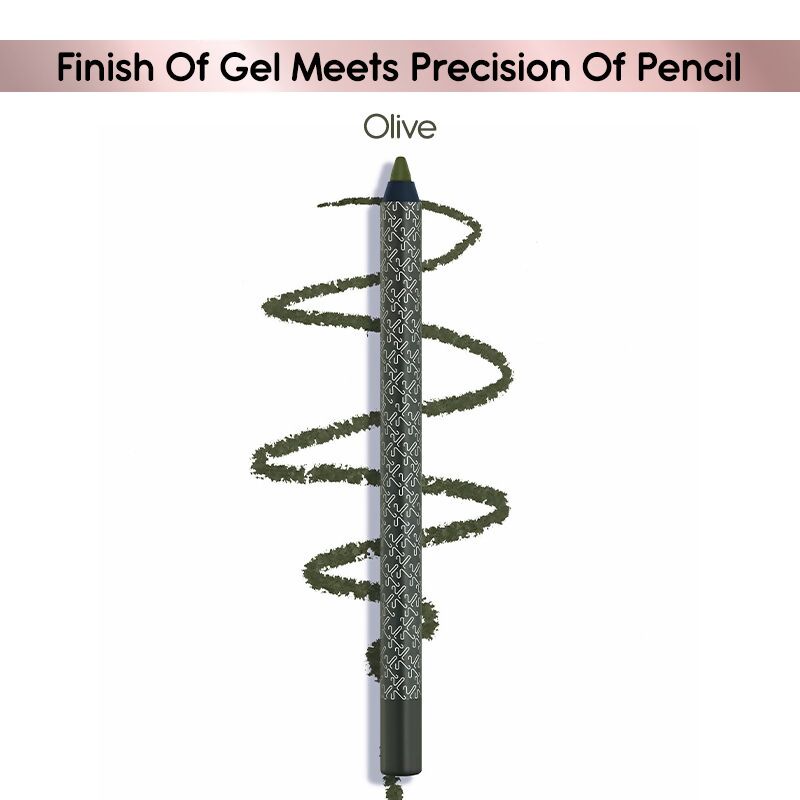 Kay Beauty By Katrina Kaif Gel Eye Pencil - Olive | Swadesiicart