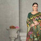 Green Rangkat Tussar Silk Woven Design Saree with Unstitched Blouse - Mohmanthan Eshani | Swadesiicart