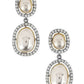 Duet Diamond & Kundan Earrings- Ruby Raang | Swadesiicart