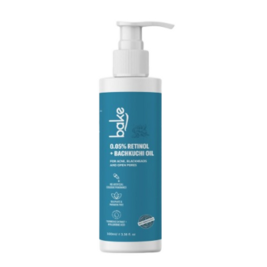 Bake 0.05% Retinol Face Cleanser | Swadesiicart