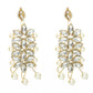 Mominos Fashion Johar Kamal Gold-Polished Rani Haar with White and Off white Pearls Jewellery Set - Swadesiicart