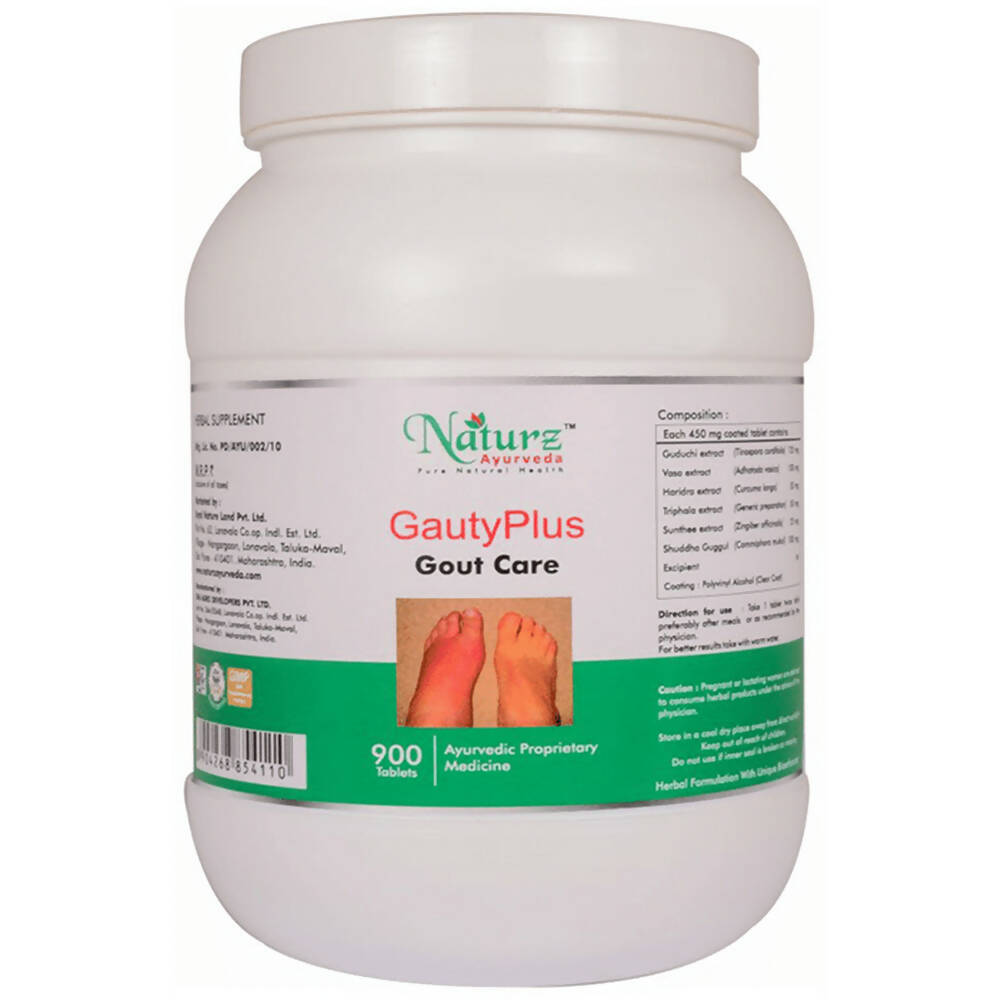 Naturz Ayurveda Gauty Plus Tablets | Swadesiicart