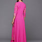 Ahalyaa Women's Traditional wear Ethnic Dress - Pink | Swadesiicart