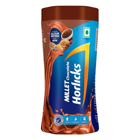 Horlicks Millet Chocolate Flavor Nutrition Drink Powder - Swadesiicart