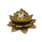 Tamas Brass Handcrafted Lotus Dhoop Stand with Antique Finish | Swadesiicart