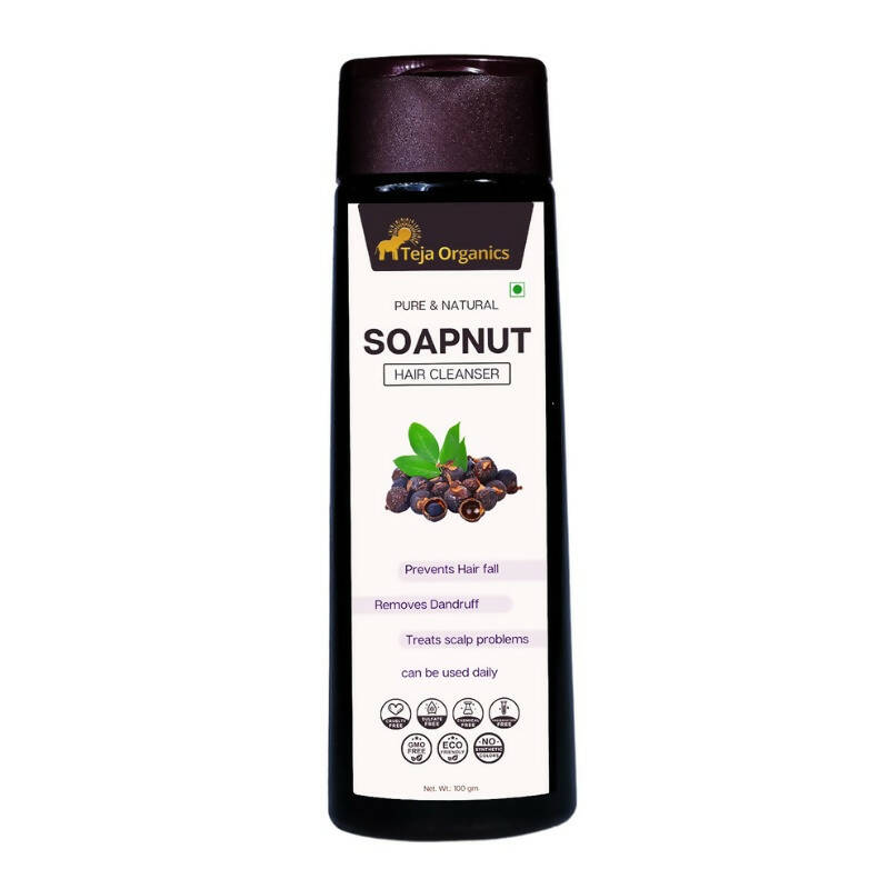 Teja Organics Pure & Natural Soapnut Hair Cleanser - Swadesiicart