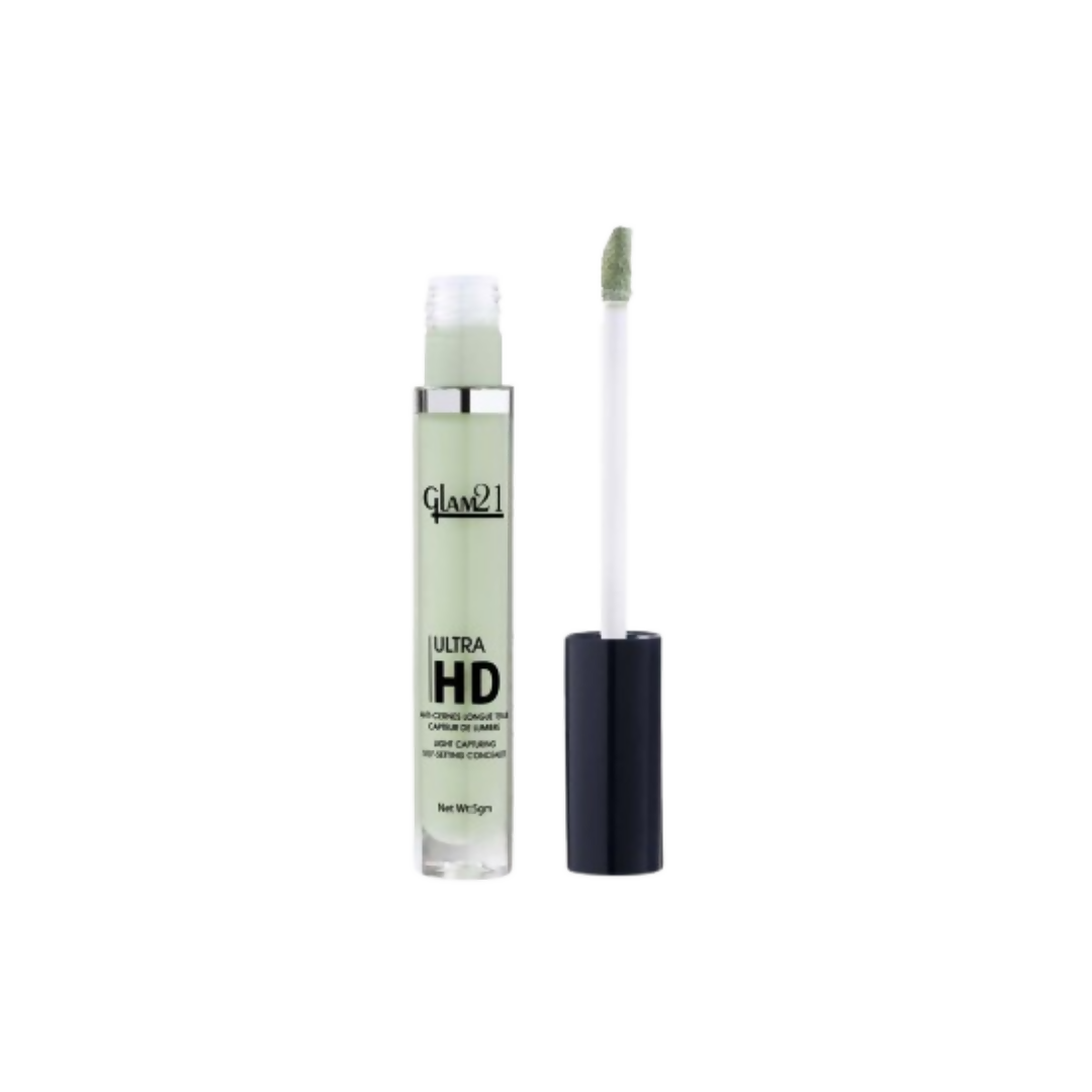 Glam21 Ultra HD Liquid Concealer for HD Finish - Green Apple - Swadesiicart