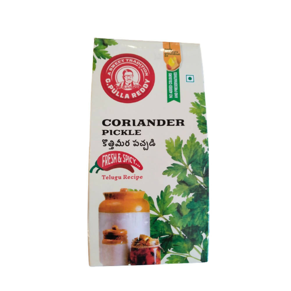 Pulla Reddy Coriander Pickle - Swadesiicart