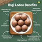 Millet Amma Ragi Laddoo- Made With Jaggery | Swadesiicart