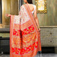 Shree Shyam Fashion Linen Cotton(Woven Work) Multicolour Saree
