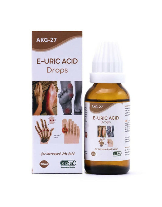 Excel Pharma E-Uric Acid Drops | Swadesiicart