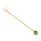 Ruby Raang Green Meenakari Kundan Maang Tikka | Swadesiicart