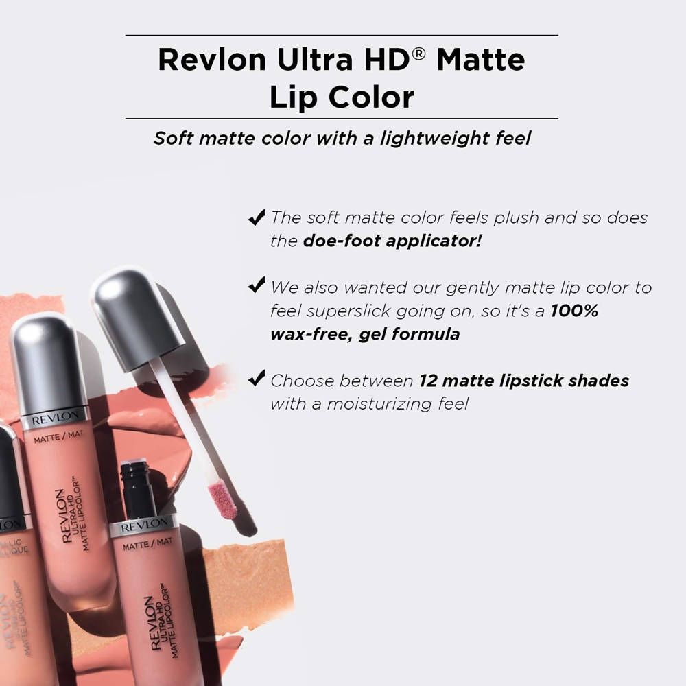 Revlon Ultra Hd Matte Lip Color - Hd Obsession - Swadesiicart