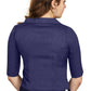 Aastha Fashion Women's Women's Navy Blue Art Silk Button Readymade Blouse