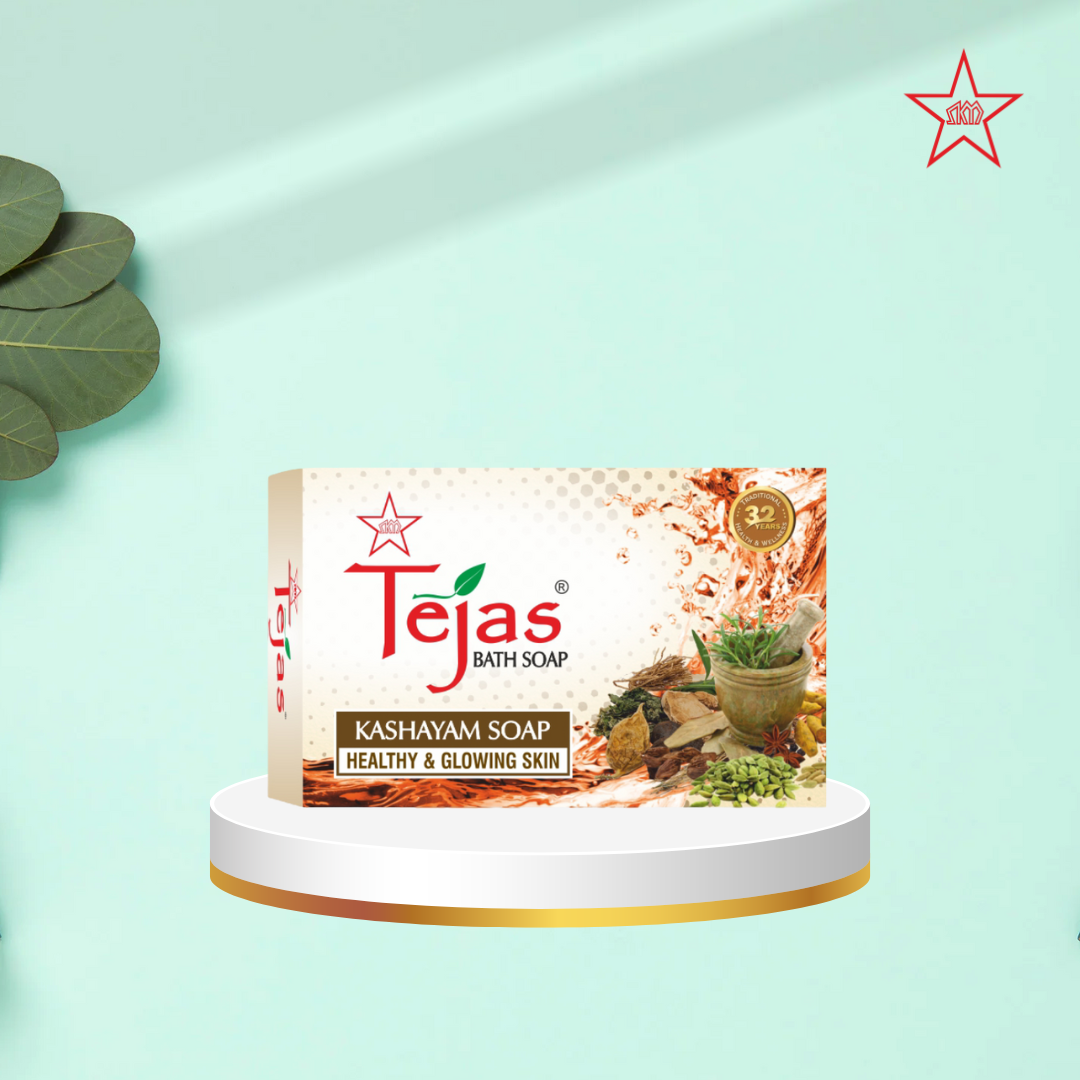 Skm Ayurveda Tejas Kashayam Soap | Swadesiicart