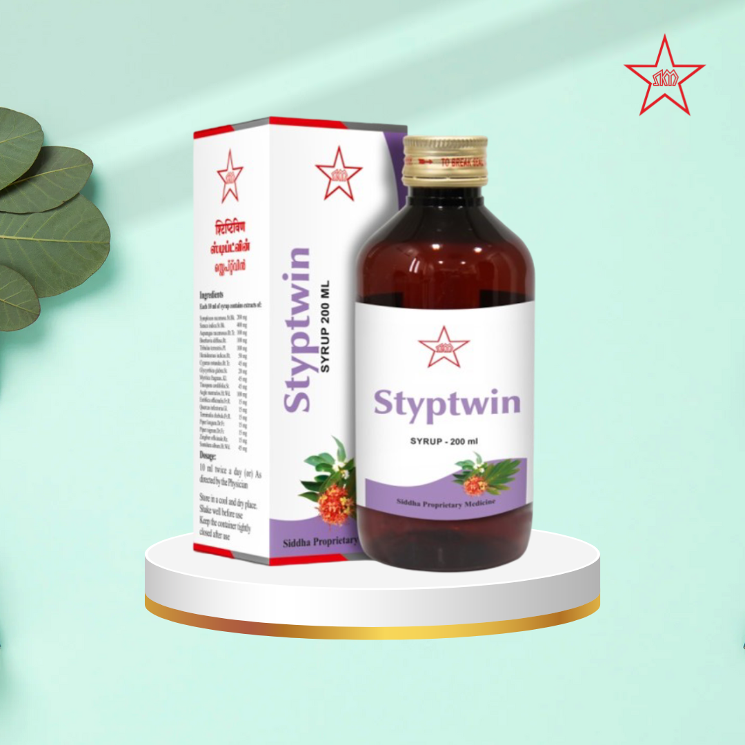 Skm Ayurveda Styptwin Syrup | Swadesiicart