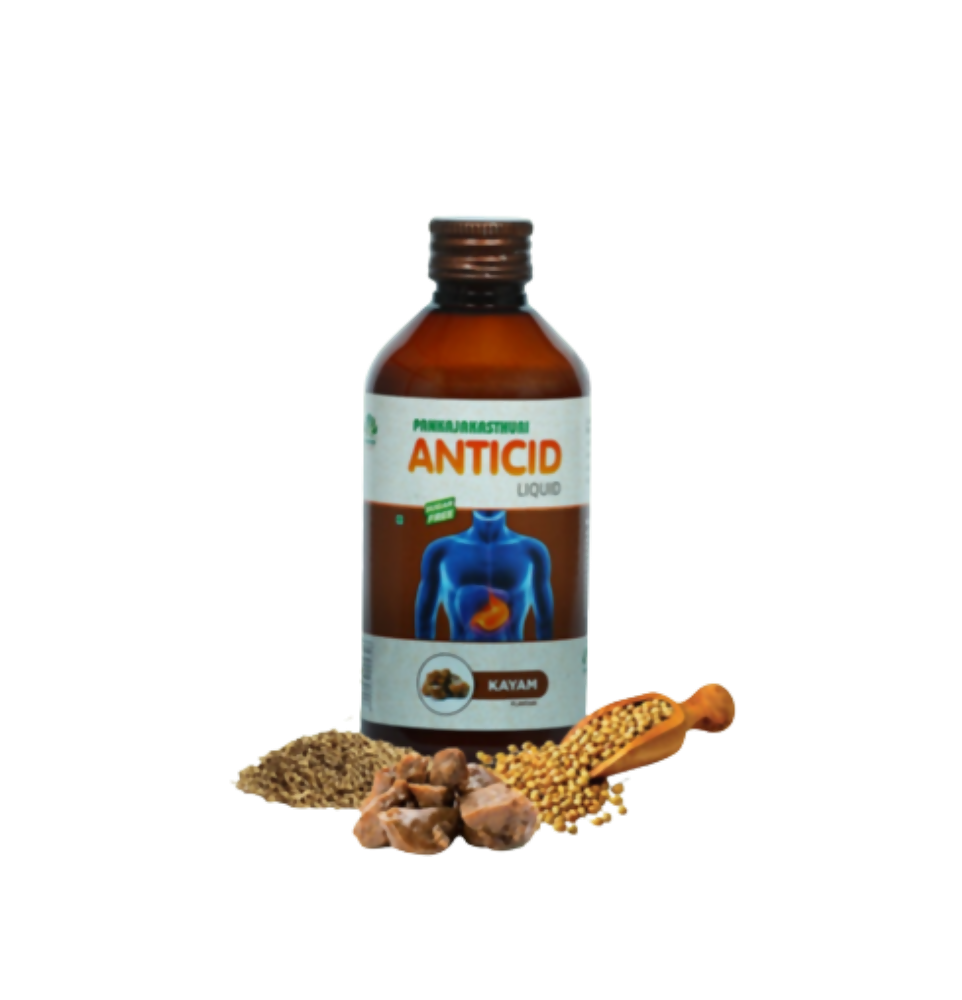 Pankajakasthuri Anticid Liquid Kayam | Swadesiicart