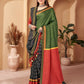 Aayaa Designer Winter Collection Printed Saree With Shawl - Multi Color