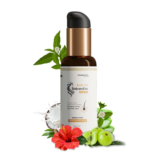 myUpchar Ayurveda Kesh Art Bhringraj Hair Growth Oil | Swadesiicart