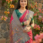 Shree Shyam Fashion Pink Pochampally Silk Saree