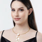 NVR Women Gold-Polished Circular Choker Necklace | Swadesiicart
